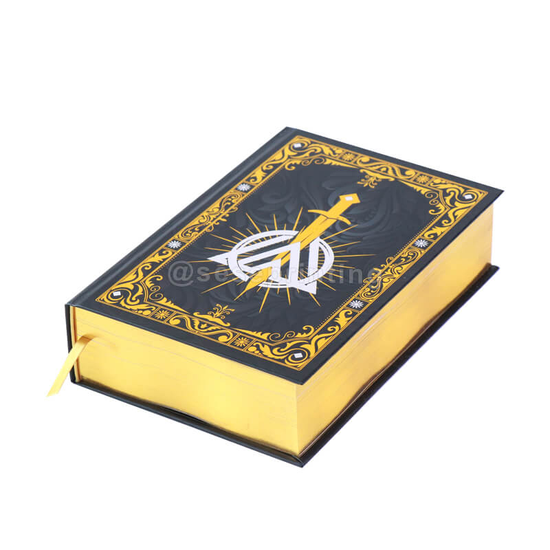 Print Special Edition Books with Foiled Cover, Gilded Edges, Colored Illustration Pages