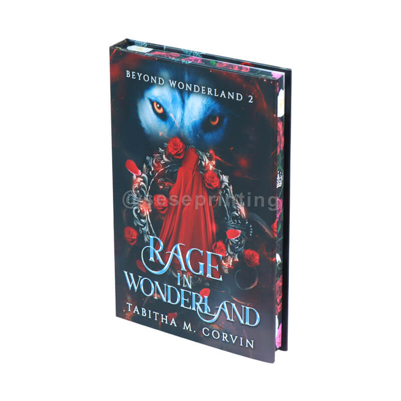 Special Edition Novels with Glossy Laminated Cover, Dust Jacket and Sprayed Edges