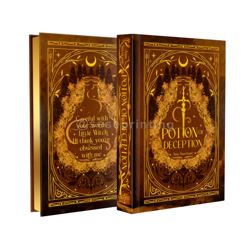 Printing Special Edition Books Made Foiled Hardcover and Gilded Edges