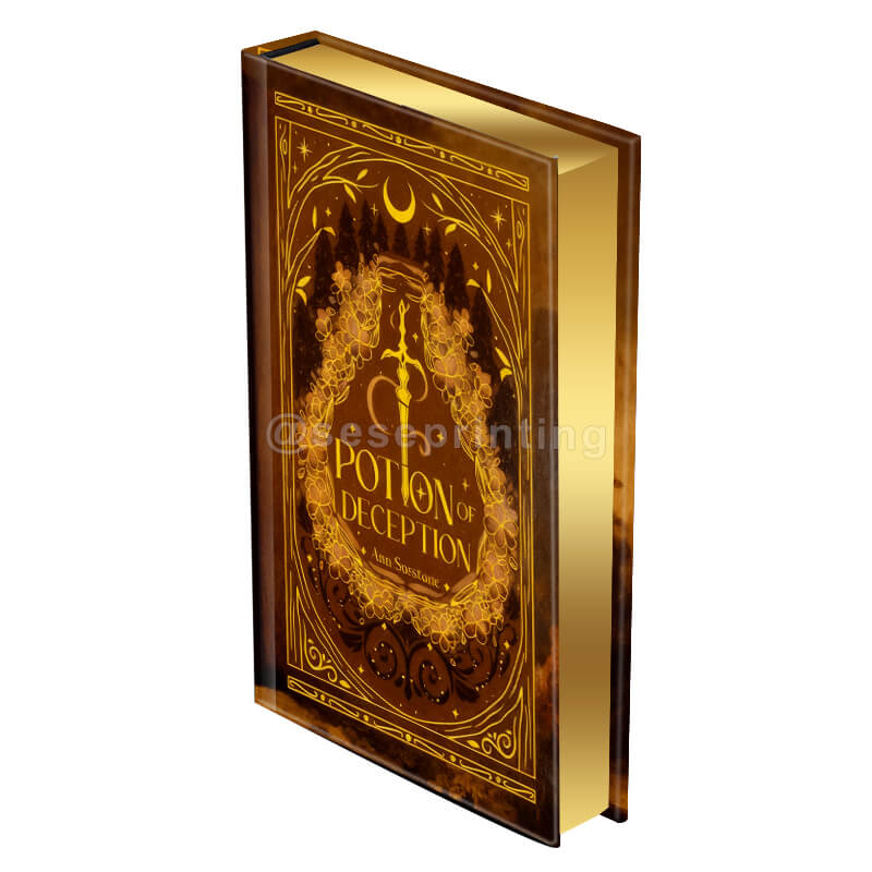 Printing Special Edition Books Made Foiled Hardcover and Gilded Edges