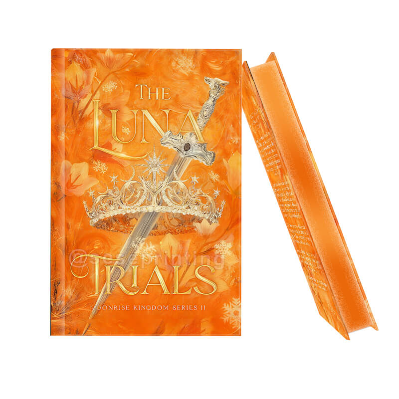 Special Editions Hardcover with Foil on Matte Lamination, and Sprayed Edges