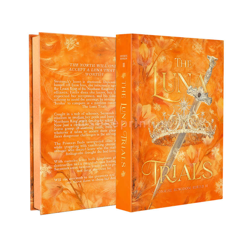 Special Editions Hardcover with Foil on Matte Lamination, and Sprayed Edges