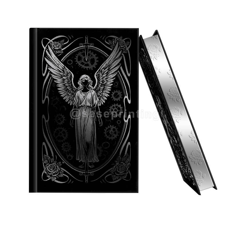 Special Edition Hardcover Books with Silver Foiling on the Cover and Sprayed Edges