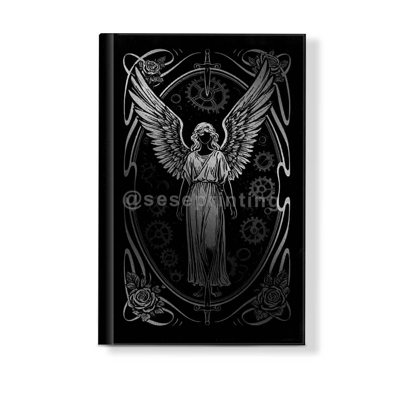 Special Edition Hardcover Books with Silver Foiling on the Cover and Sprayed Edges