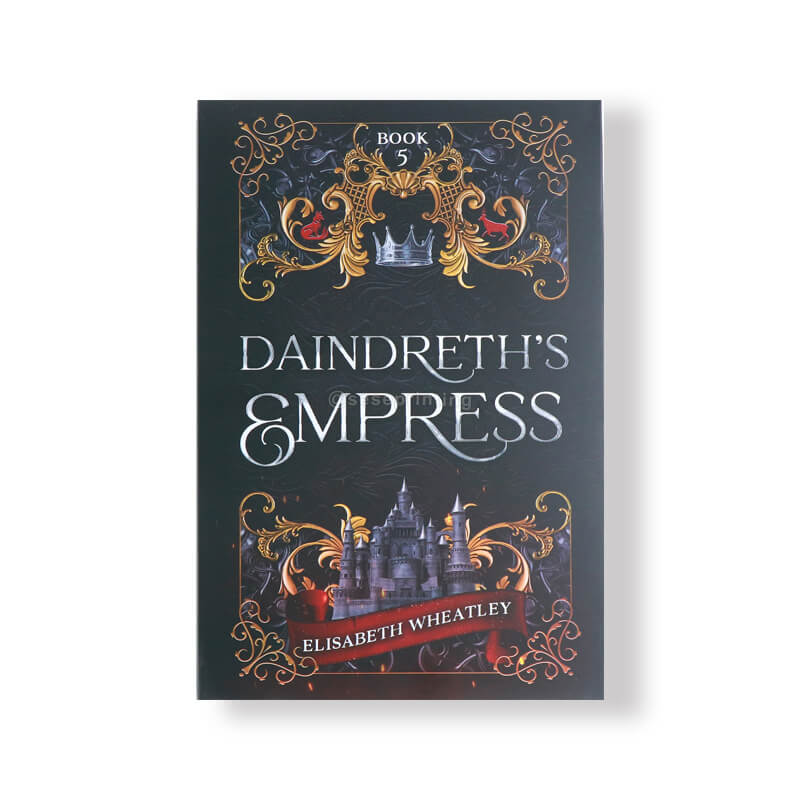 Customized High Quality Book Printing Service Case Bound Hardcover Fiction Novel