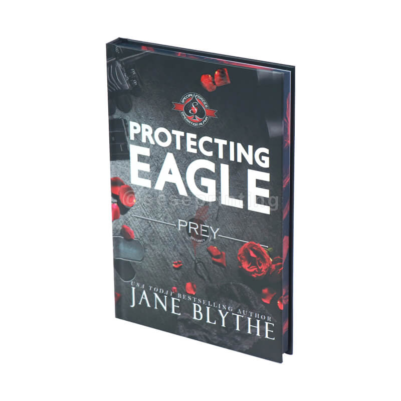 Printing a Special Edition Hardcover with Sprayed Edges, Spot UV and Foil Cover