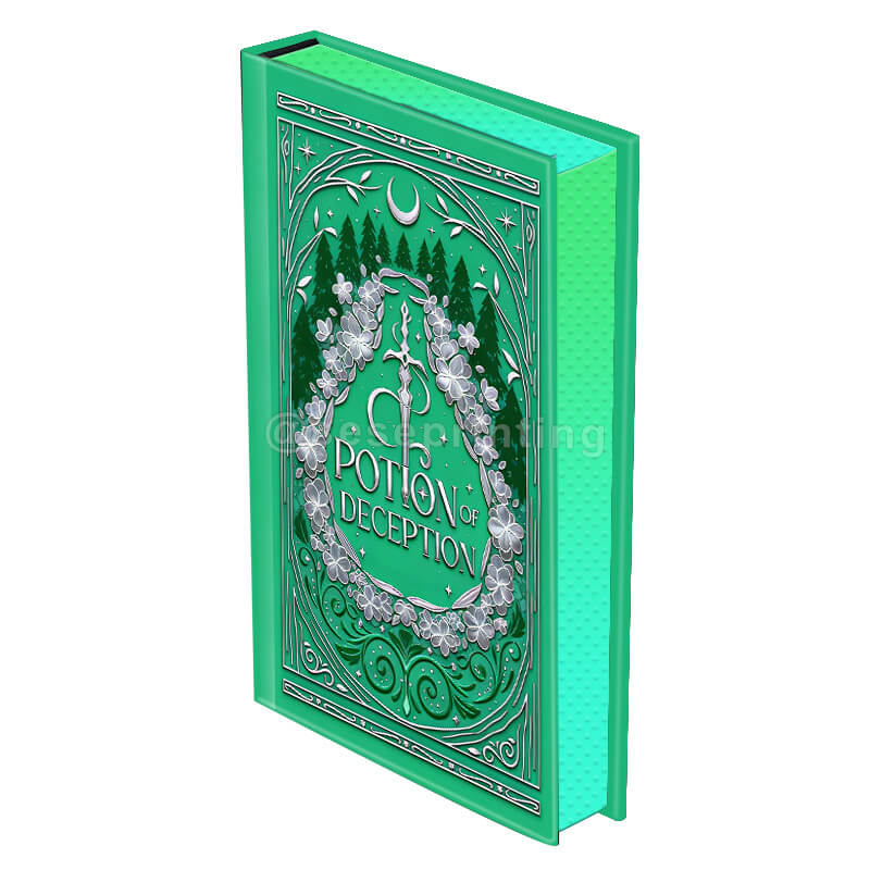 Special Edition Hardback Books with Sprayed Edges and Foil Stamping