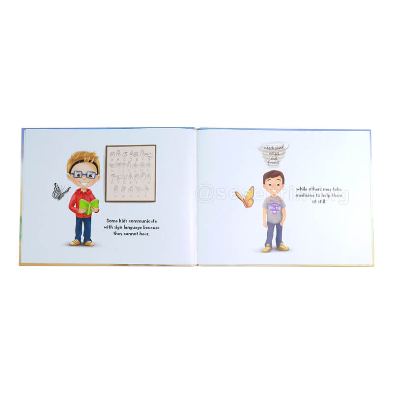 Factory Custom Hardcover Children Education Book Printing Learning Story Book for Kid