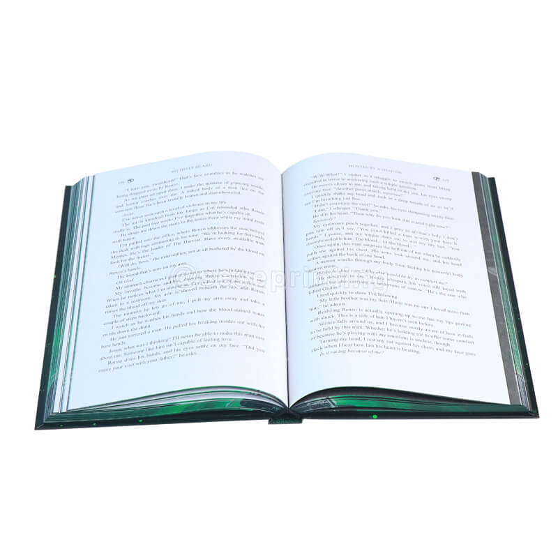 Special Edition Hardcover Books with Foil Stamping (Front + Spine), Printed Edges, Custom Endpapers