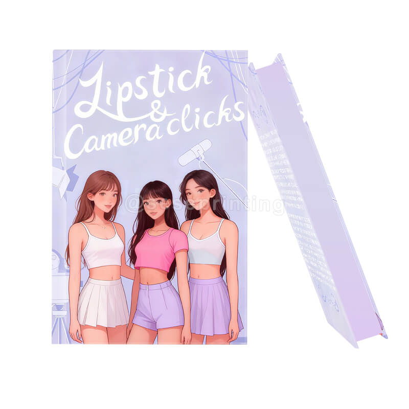 Print a Collector Edition of My Novel with Foil Lettering on the Front and Custom Sprayed Edge