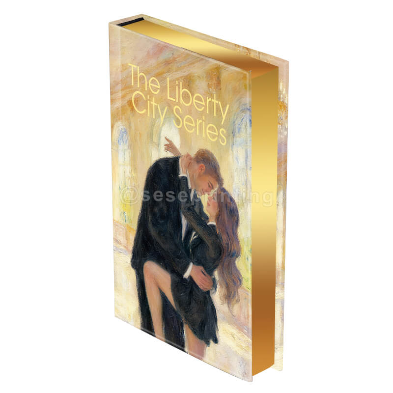 Bespoke Hardback Book Printing with Personalized Cover Art & Decorative Gold Edges