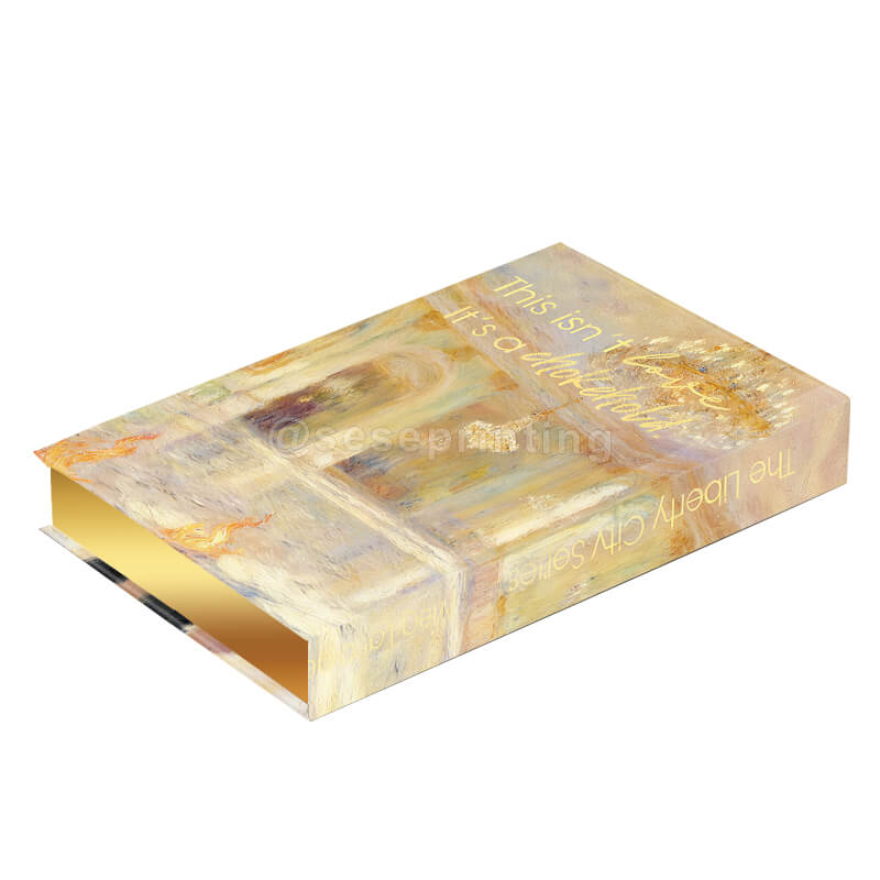 Bespoke Hardback Book Printing with Personalized Cover Art & Decorative Gold Edges