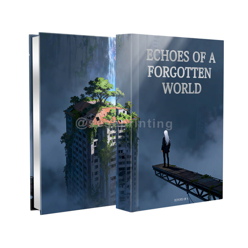 Publishing Hardcover Fiction Novels with Silver Foil and Sprayed Edges