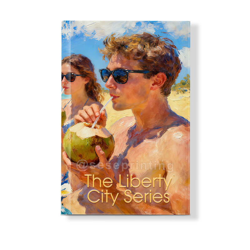 Printing Hardcovers with Special Details like Foiling on the Cover and Sprayed Edges