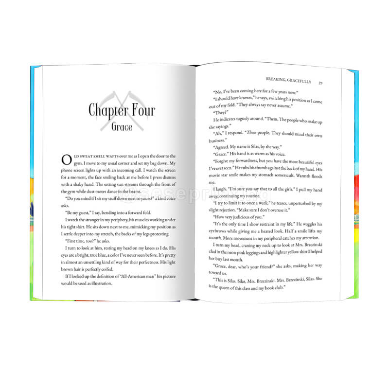 Premium Hardcover Books with Custom B&w Printing and Matte Lamination Finish