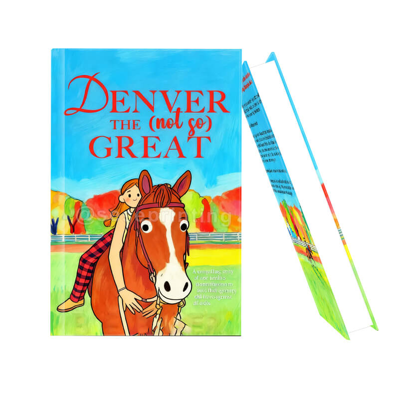 Premium Hardcover Books with Custom B&w Printing and Matte Lamination Finish