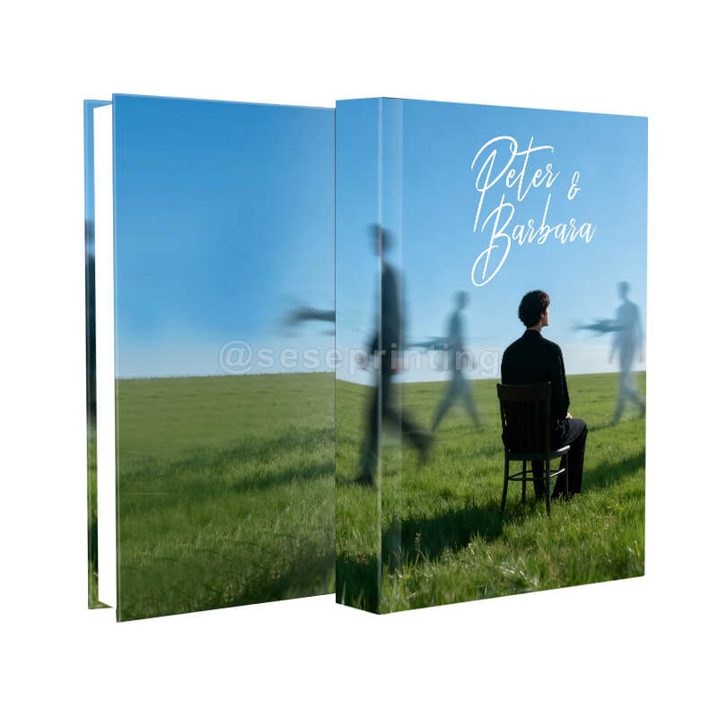 Professional Black & White Text Printing Custom Hardcover Book Printing Service