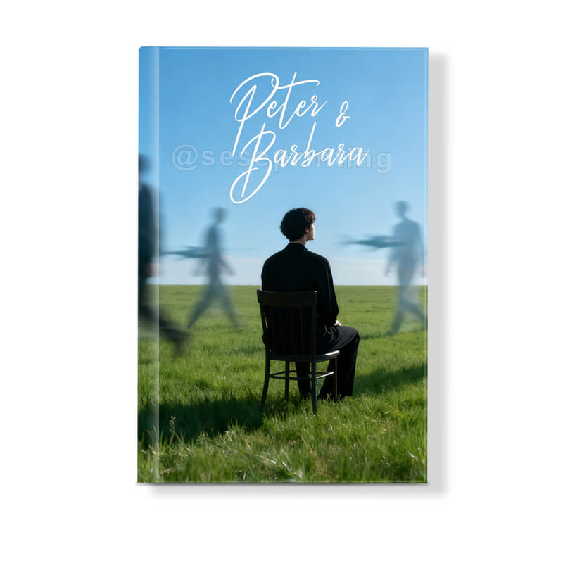 Professional Black & White Text Printing Custom Hardcover Book Printing Service