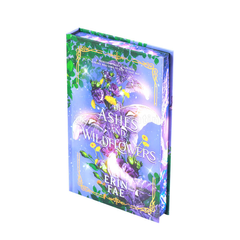 Special Edition Hardcover with Foiled Cover, Custom Endpapers, Sprayed Edges, White Paper