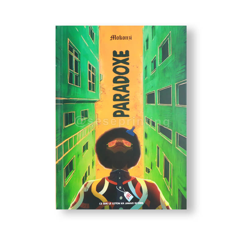 Publishing Black and White Printing Hardcover Books with Matte Lamination