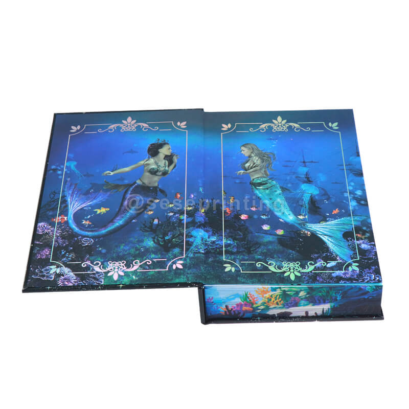 Special Edition Hardcover with Foiled Covers, Custom Endpapers, Sprayed Edges, and Ribbon Bookmark