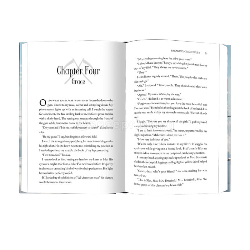 Custom Hardcover Fiction Novel Printing Services with Professional Finishing