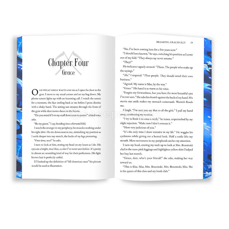 Special Edition Paperback Printed with Patterned Edges and Holographic Foil on the Cover