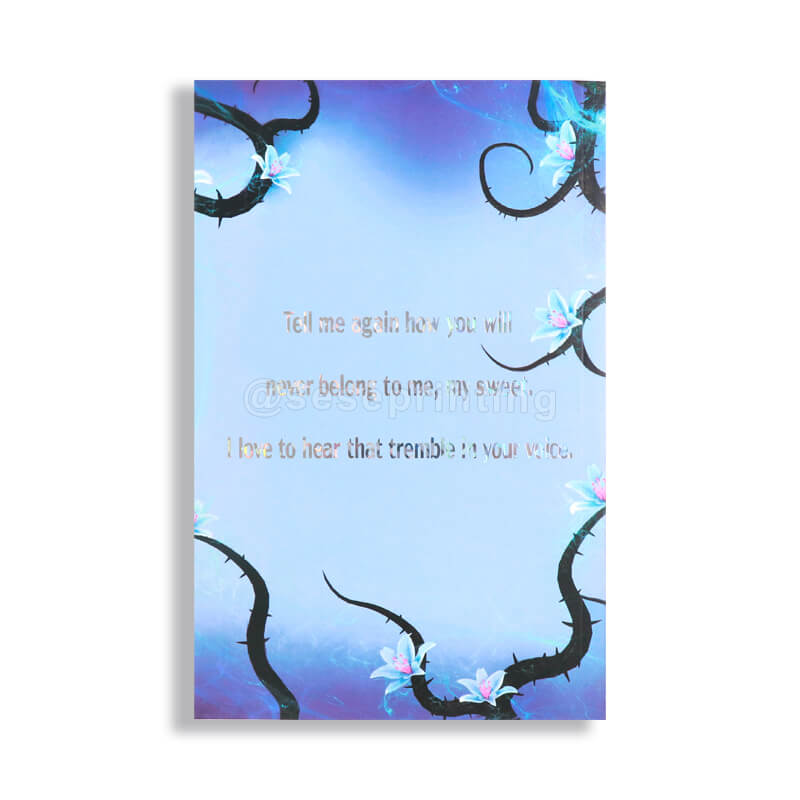 Special Edition Paperback Printed with Patterned Edges and Holographic Foil on the Cover