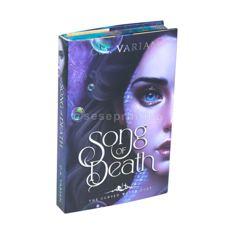 Special Edition Hardcovers with Double Sided Dust Jacket, Holographic Foil and Sprayed Edges