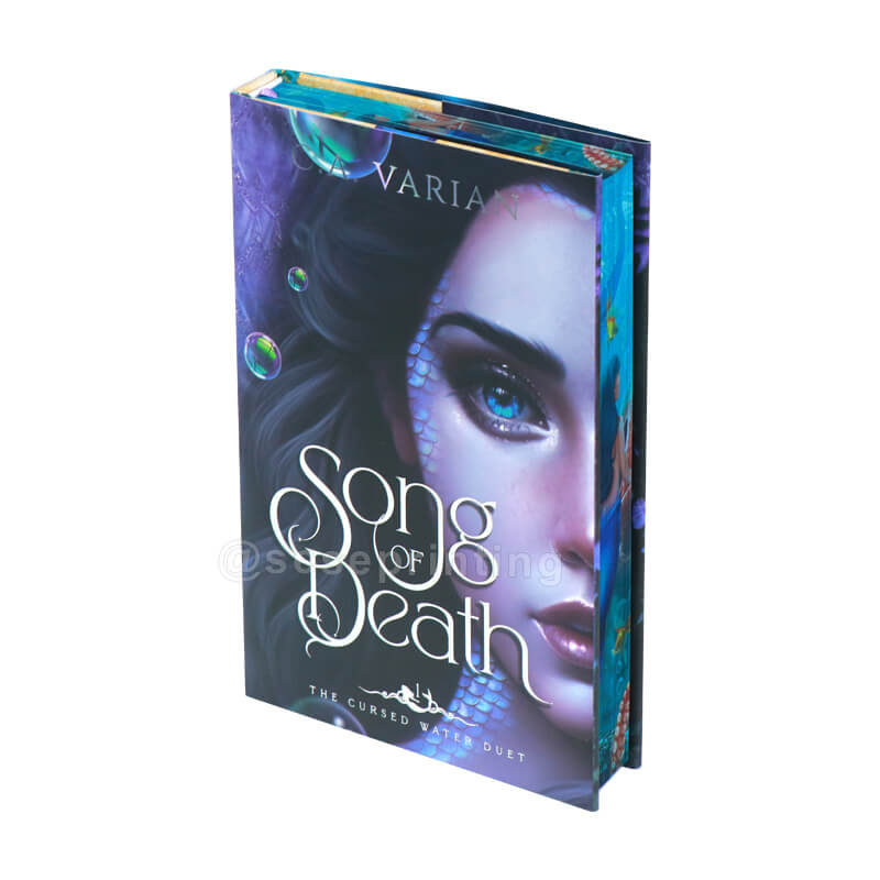 Special Edition Hardcovers with Double Sided Dust Jacket, Holographic Foil and Sprayed Edges