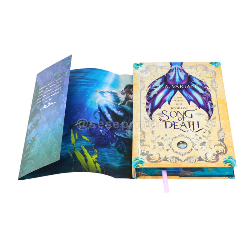 Special Edition Hardcovers with Double Sided Dust Jacket, Holographic Foil and Sprayed Edges