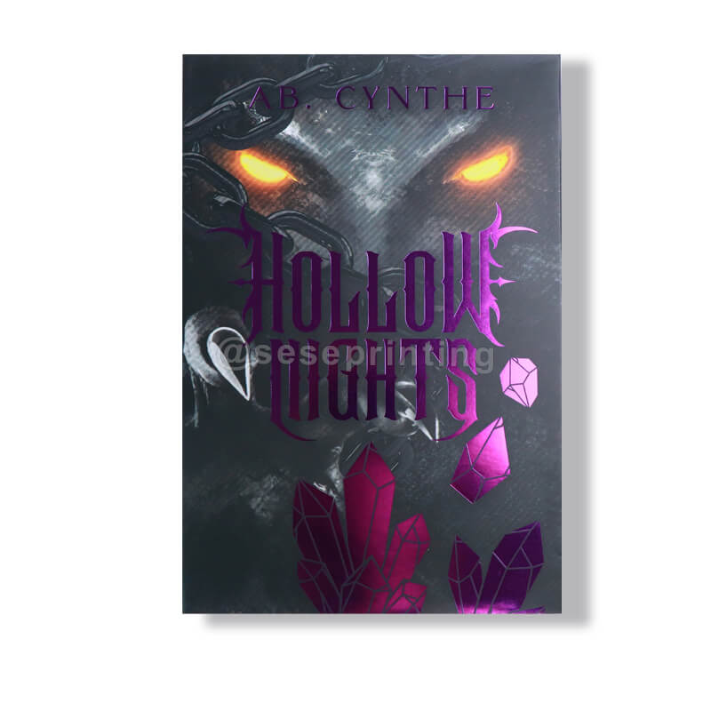 Special Hardback Edition with Dust Jacket, Purple Foil Cover, And Custom Sprayed Edges