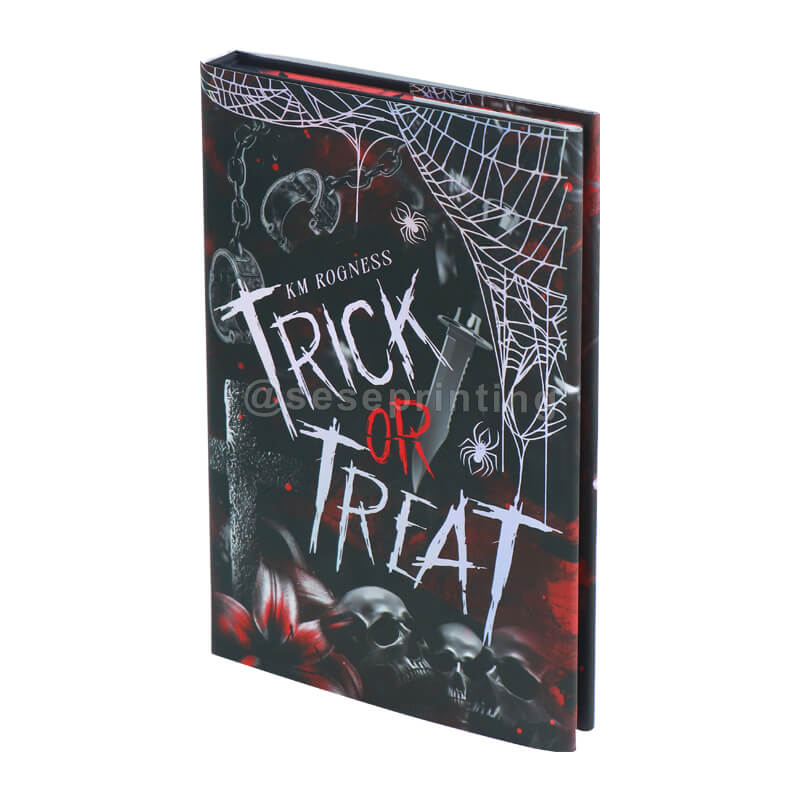 Special Edition Books with Coloured Endpaper Illustrations, Spot UV, Dust Jackets, and Sprayed Edges