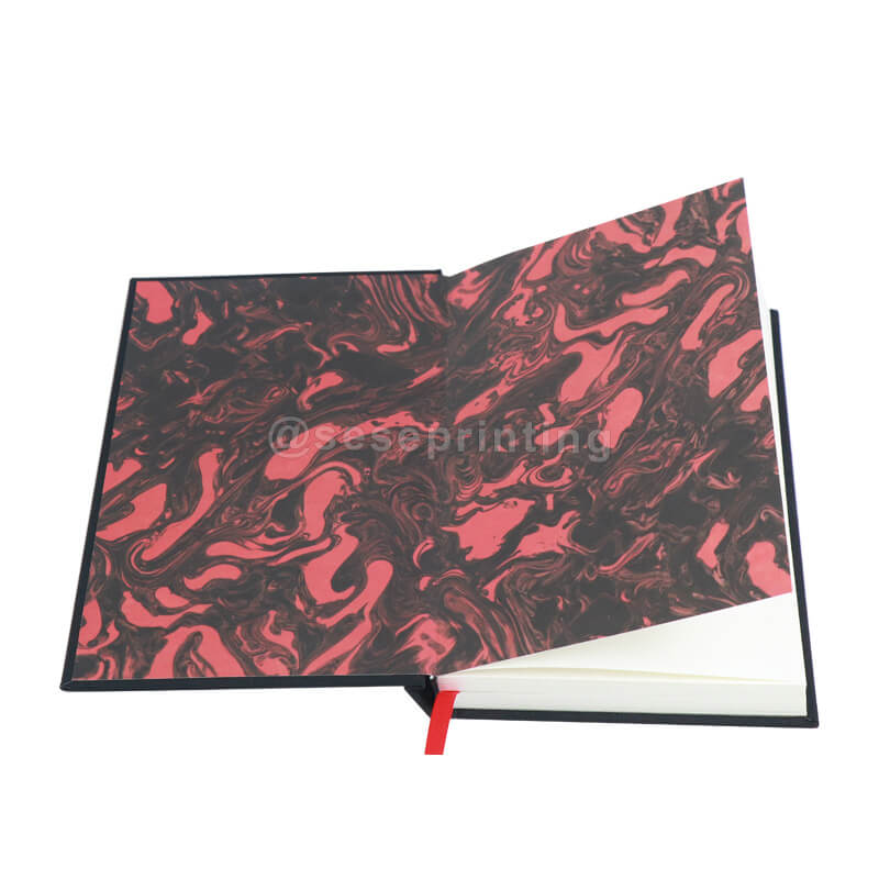 Cloth Bound Hardcover Fantasy Book Printed with Foil Stamping and Ribbon Bookmark