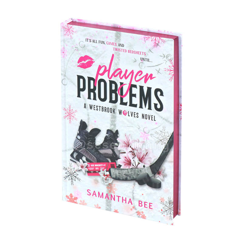 Black and White Printing Hardcover (No Dust Jacket) with Sprayed Edges and Foiled Covers