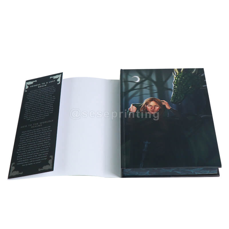 Books Sprayed Edges and Reversible Dust Jackets Made for a Special Edition Hardcovers