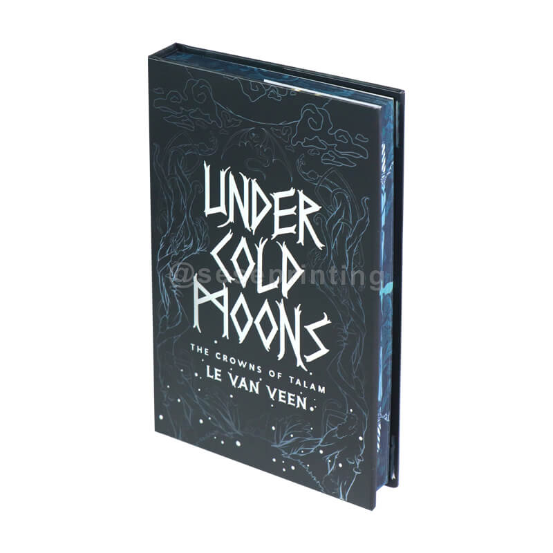 Books Sprayed Edges and Reversible Dust Jackets Made for a Special Edition Hardcovers