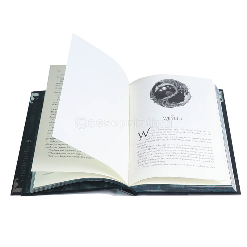 Books Sprayed Edges and Reversible Dust Jackets Made for a Special Edition Hardcovers