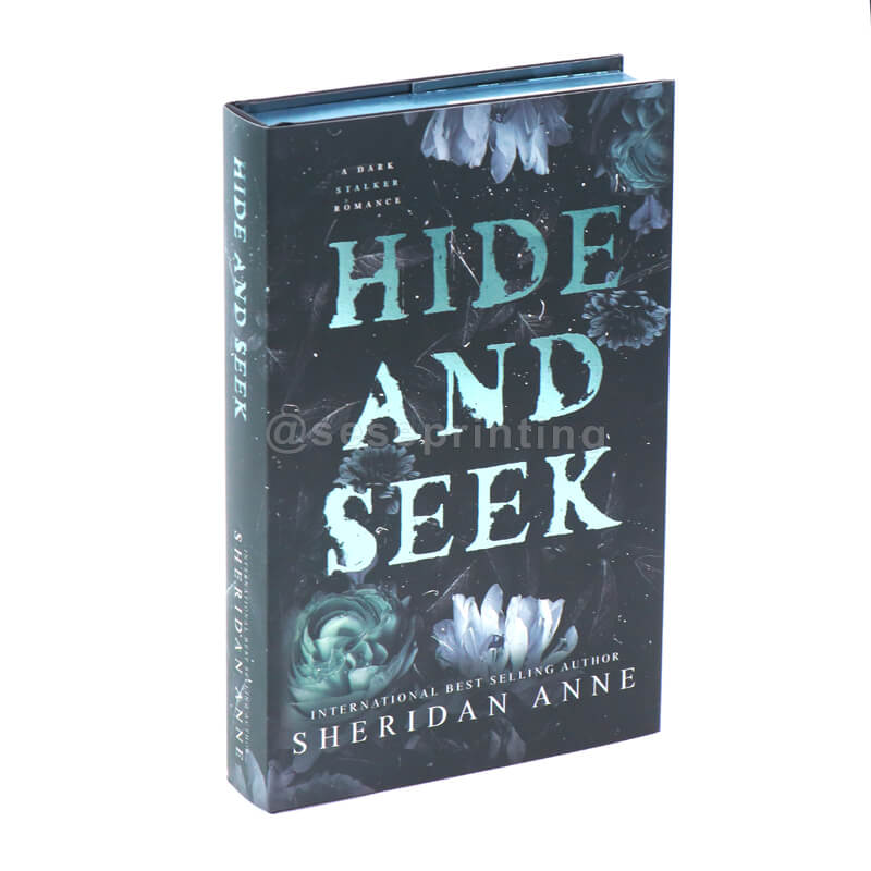 Print a Special Edition Hardcover with Spot UV, Dust Jackets, Custom Endpages, Hidden Sprayed Edges