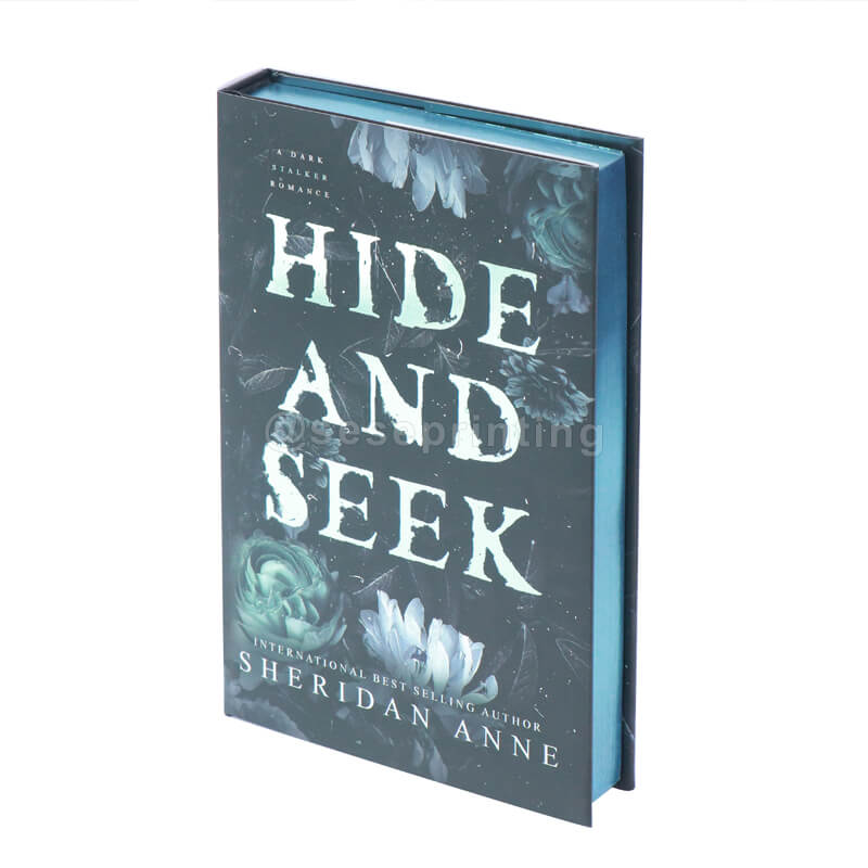 Print a Special Edition Hardcover with Spot UV, Dust Jackets, Custom Endpages, Hidden Sprayed Edges