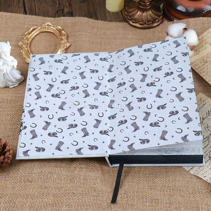 Special Editions of Hardback with Black Sprayed Edges, Spot UV and Ribbon Bookmark