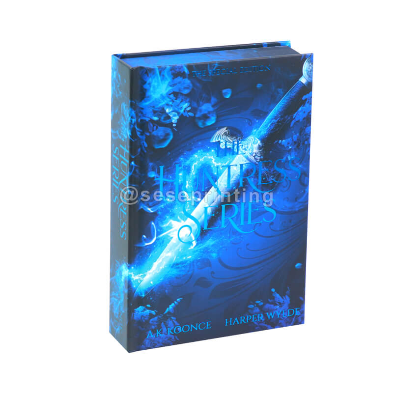 Special Edition Hard Cover with End Papers, Foiled Case Laminate Cover, and Printed Edges