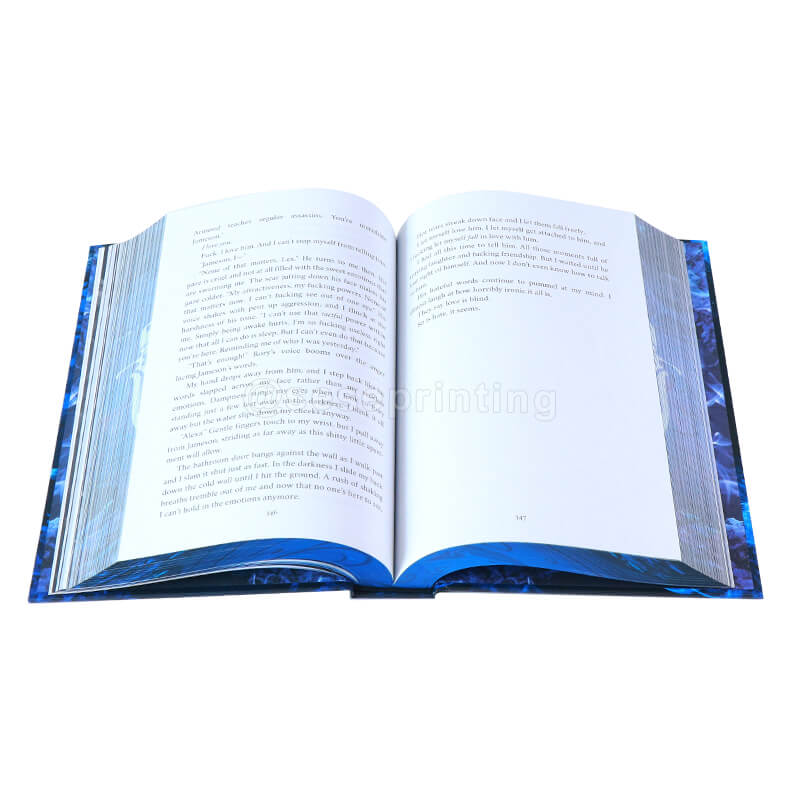 Special Edition Hard Cover with End Papers, Foiled Case Laminate Cover, and Printed Edges