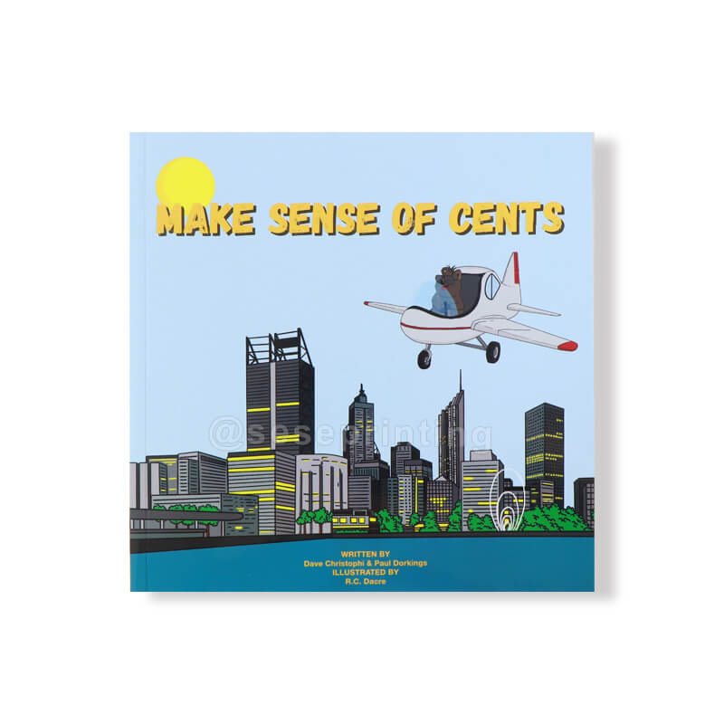 Full Color (4/4 Colors) Double-Sided Printed Paperback Childrens Book with 157gsm Coated Paper