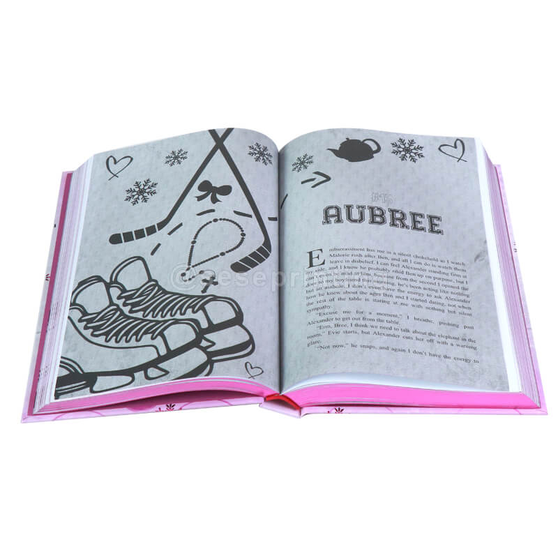 Four Book Series Print Special Edition Hardcovers with Foiling, Metallic Sprayed Edges