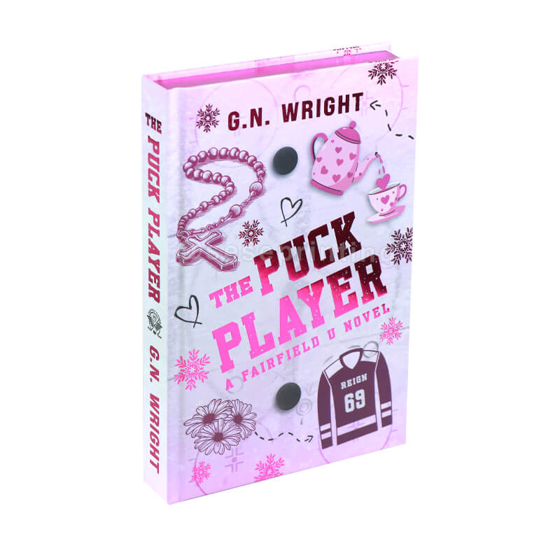 Special Edition Hardback Printed with Metallic Pink Edges and Pink Foil on the Cover