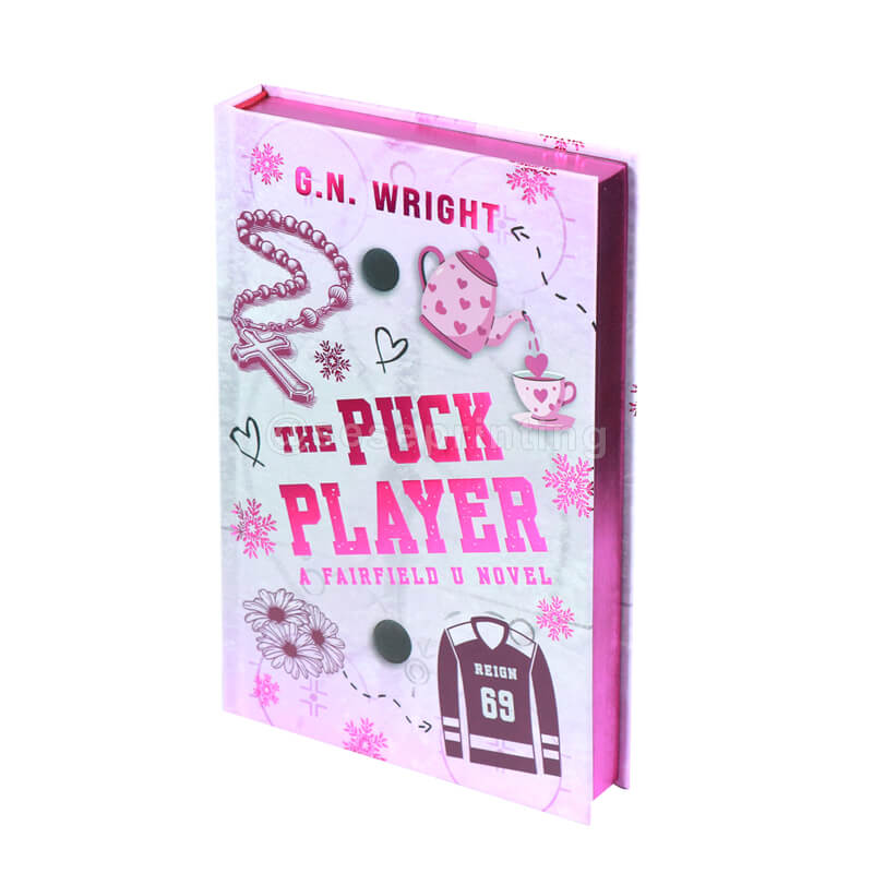 Special Edition Hardback Printed with Metallic Pink Edges and Pink Foil on the Cover