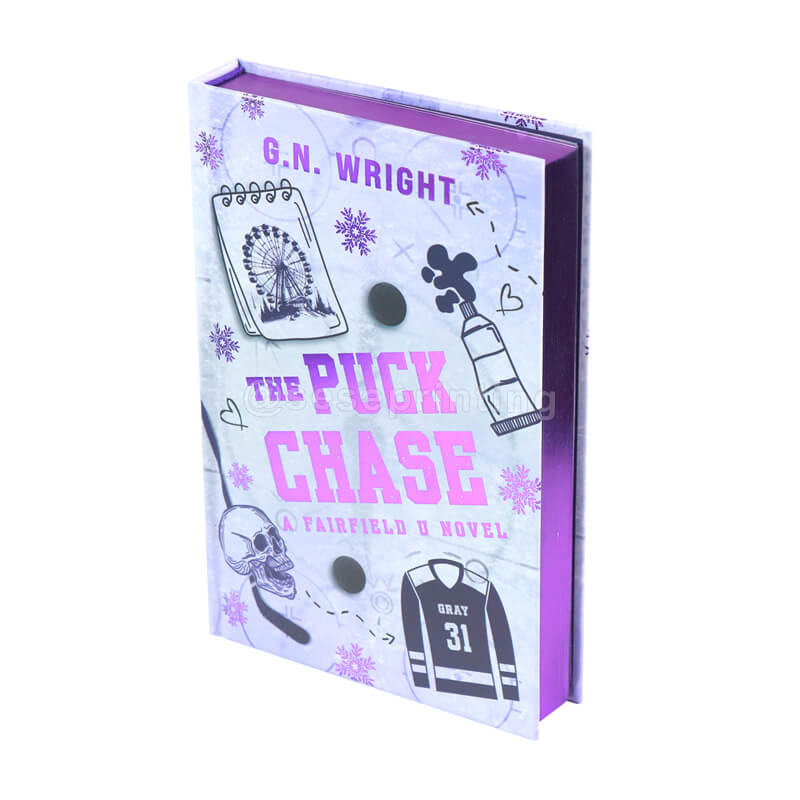 Special Edition Books with Sprayed Edges, Foil on the Hardback, Custom End Pages