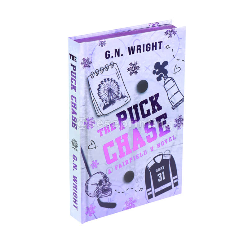 Special Edition Books with Sprayed Edges, Foil on the Hardback, Custom End Pages