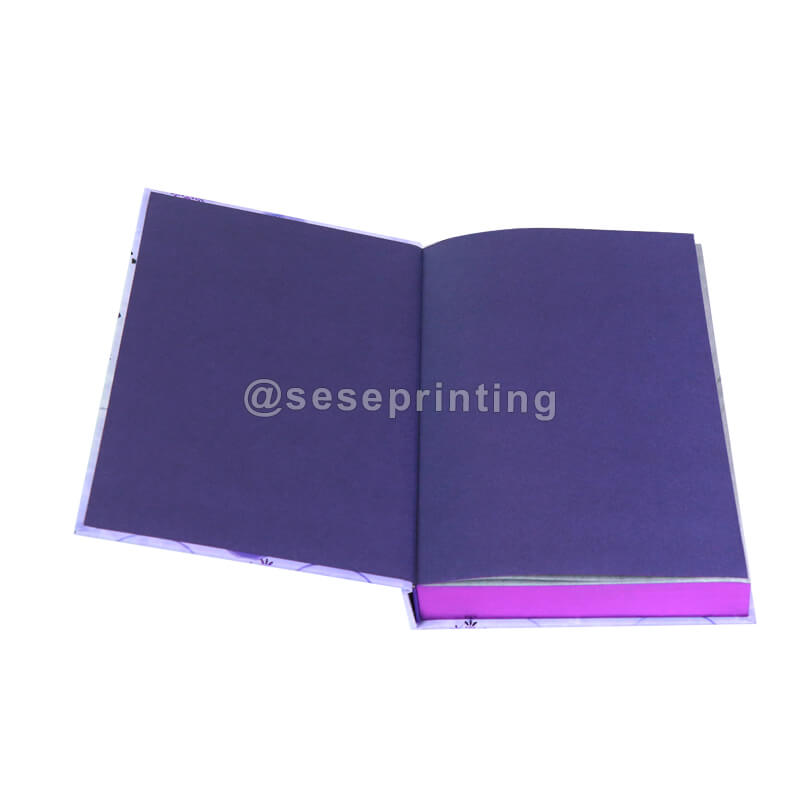Special Edition Books with Sprayed Edges, Foil on the Hardback, Custom End Pages